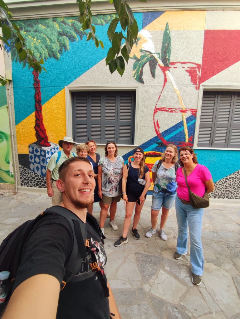 Walking tour Group photo