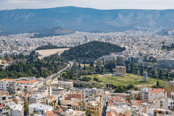 Athens from the top