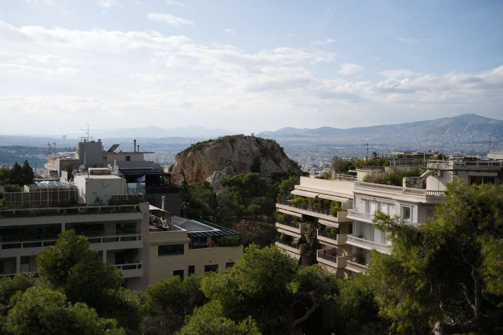 view from athenian hill