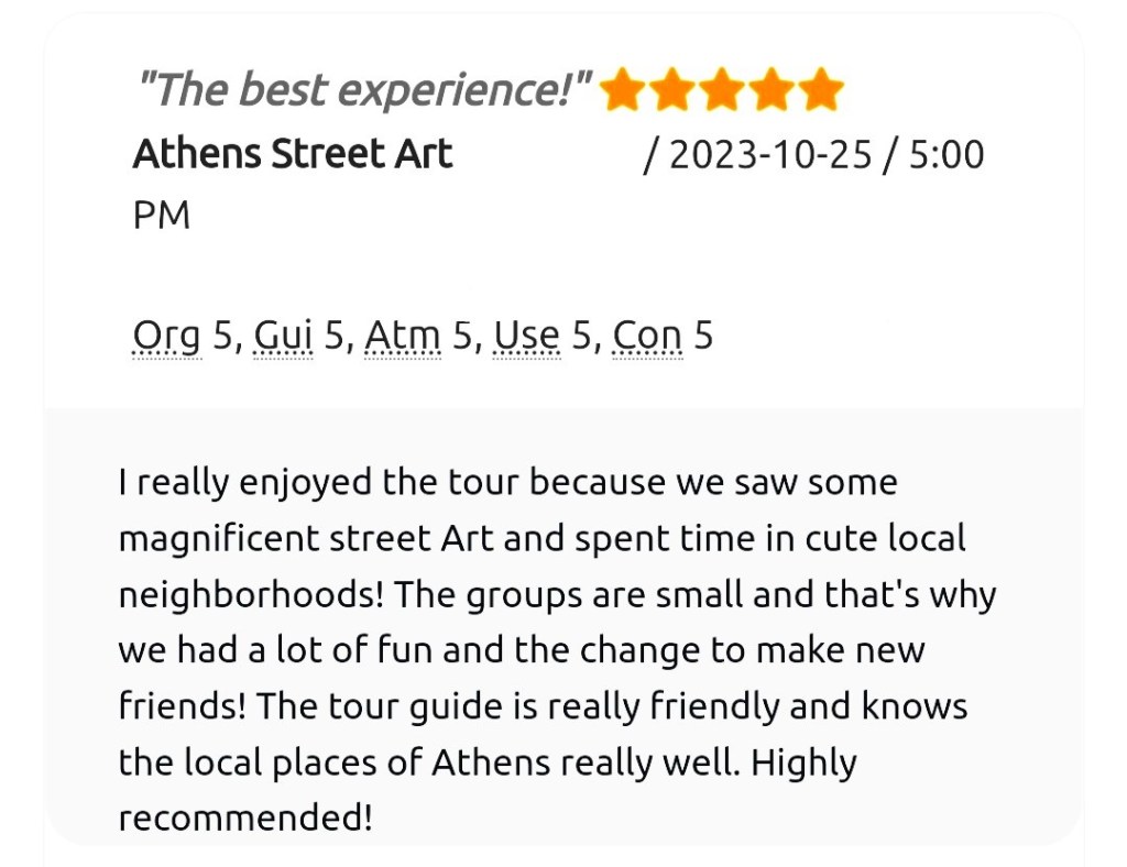 Athens Locals Reviews